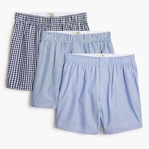 J. Crew Men’s Woven Cotton Single Boxer